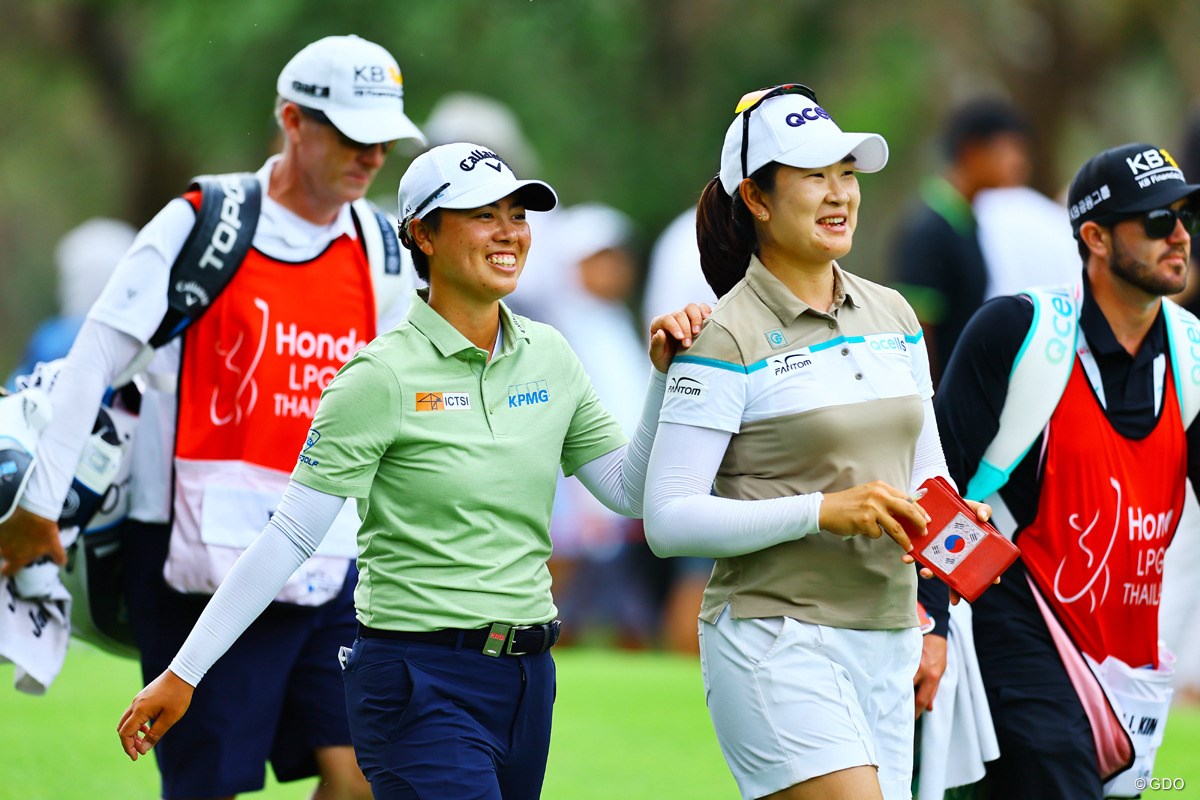 2024年 ホンダ LPGAタイランド 3日目 笹生優花 キム・アリム