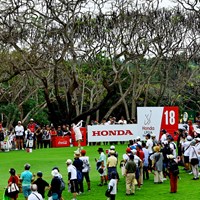 日本からも大勢のギャラリーが詰めかけた 2024年 ホンダ LPGAタイランド 最終日 渋野日向子
