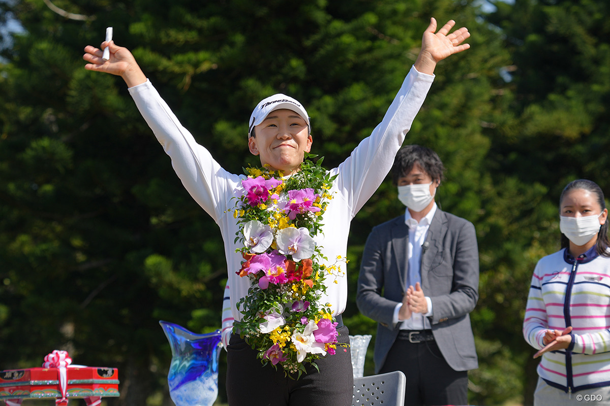 昨年大会を制した申ジエ。今年は欠場するが、生涯獲得賞金1位は目前