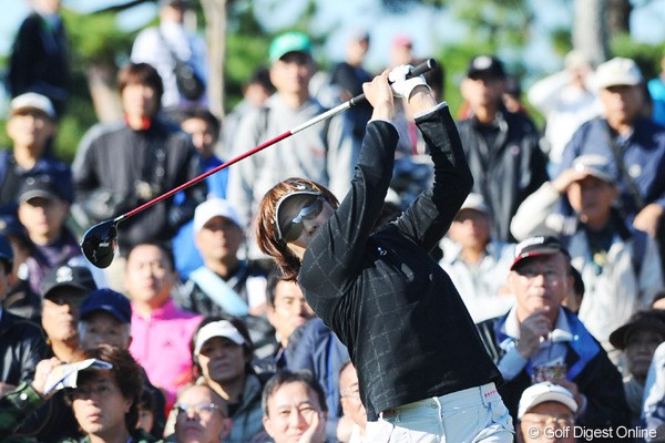 2010年 ミズノクラシック 初日 福嶋晃子
