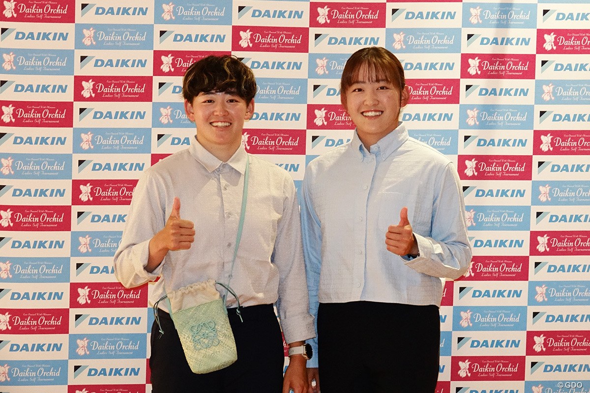 2024年 ダイキンオーキッドレディスゴルフトーナメント 事前 岩井明愛 岩井千怜 