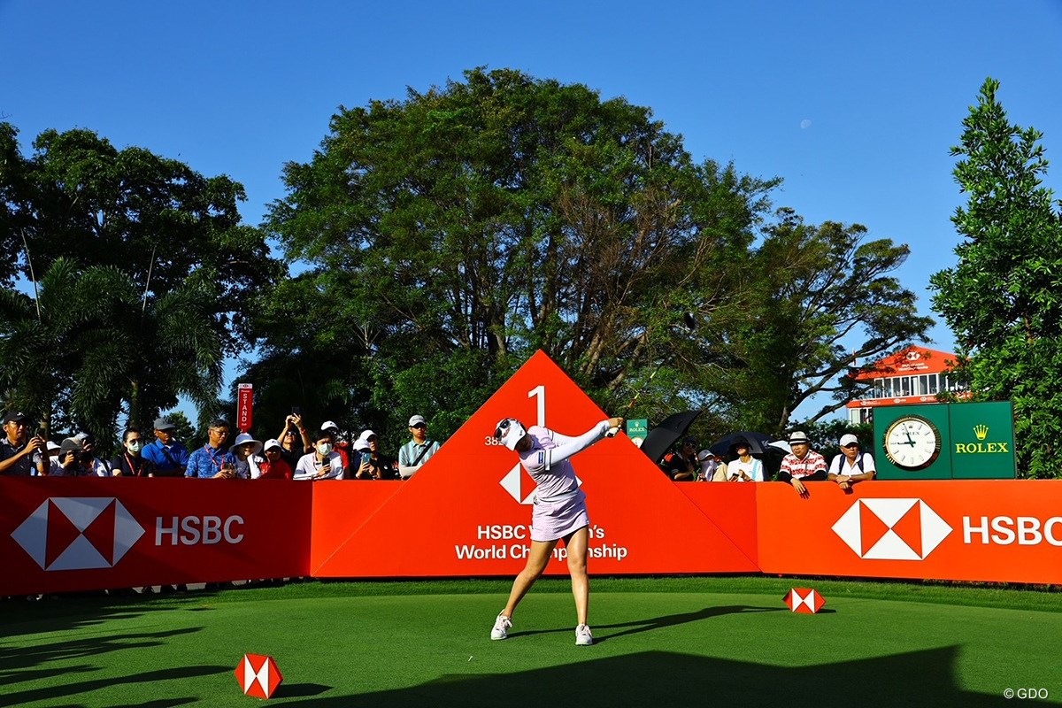 2024年 HSBC女子世界選手権 初日 稲見萌寧