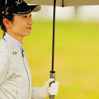 雨の中 2024年 ダイキンオーキッドレディスゴルフトーナメント 初日 安田祐香 
