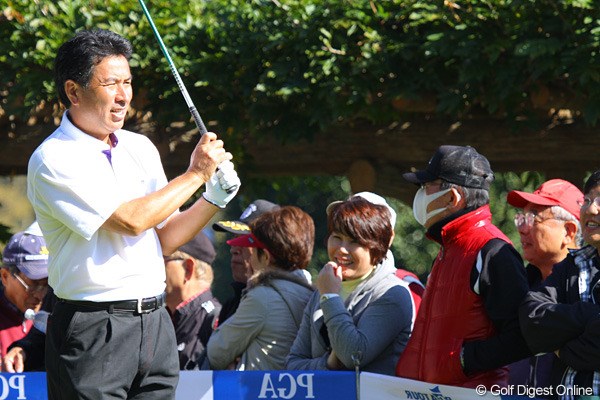2010年 富士フイルムシニアチャンピオンシップ 2日目 水巻善典