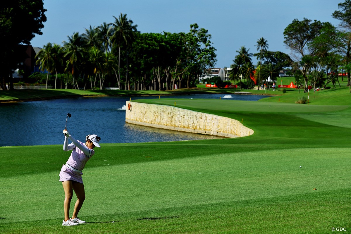 2024年 HSBC女子世界選手権 初日 稲見萌寧