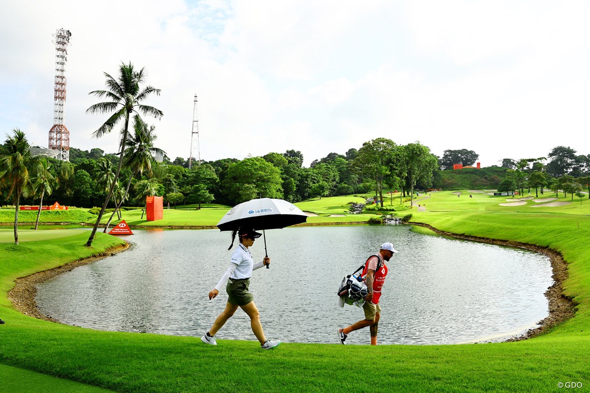 2024年 HSBC女子世界選手権 2日目 西村優菜