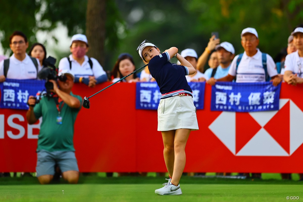 2024年 HSBC女子世界選手権 3日目 西村優菜