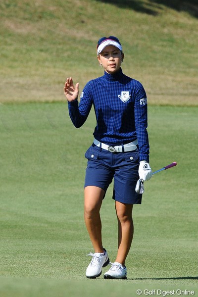 2010年 ミズノクラシック 2日目 上田桃子