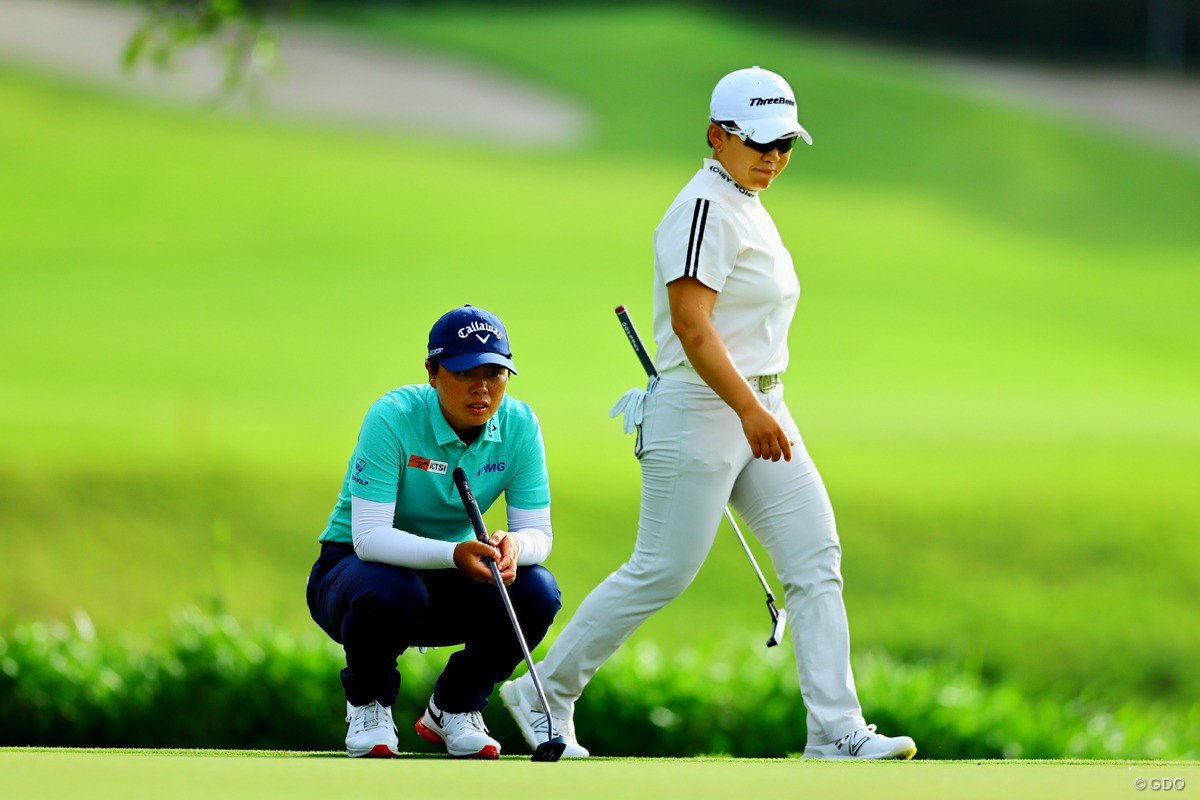 2024年 HSBC女子世界選手権 3日目 笹生優花 申ジエ