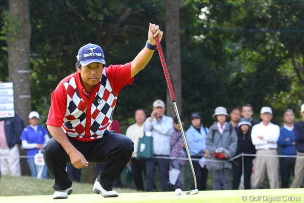2010年 富士フイルムシニアチャンピオンシップ 最終日 湯原信光