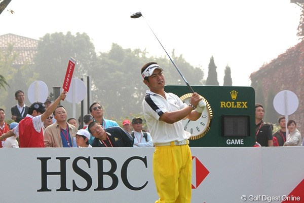 2010年 WGC HSBCチャンピオンズ 最終日 池田勇太 日本勢では最高の30位タイで最終日を終えた池田勇太