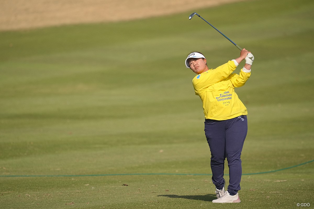 2024年 明治安田レディス ヨコハマタイヤゴルフトーナメント 初日 鈴木愛