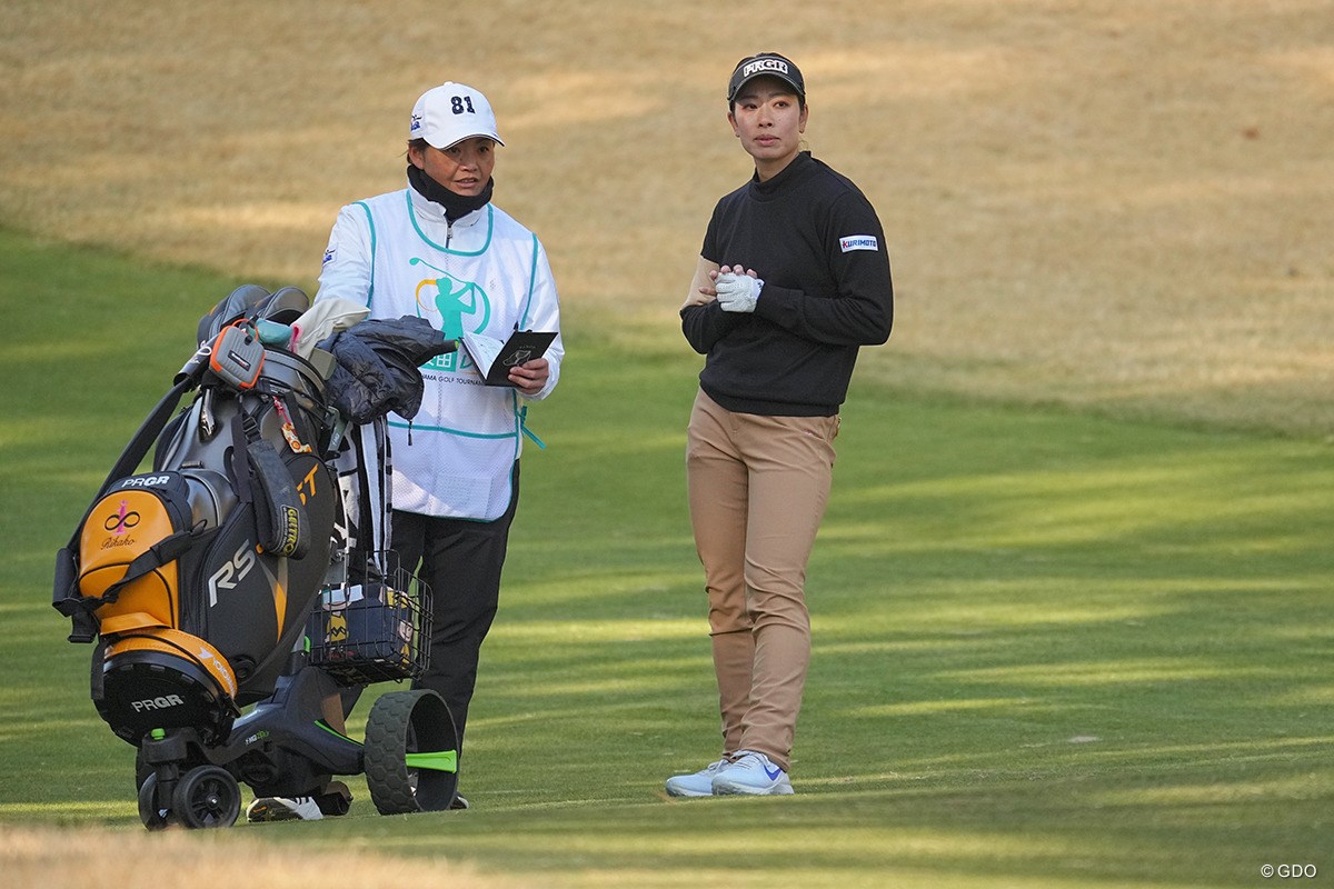 2024年 明治安田レディス ヨコハマタイヤゴルフトーナメント 初日 森田理香子