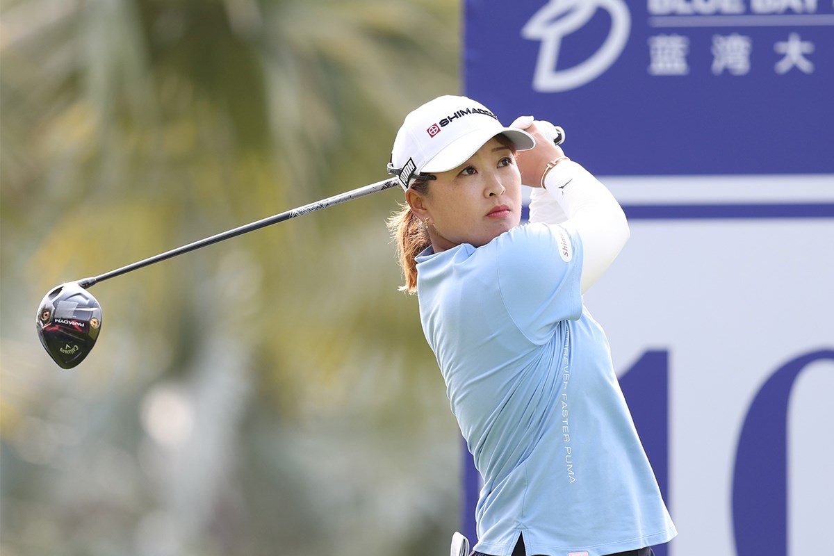 2024年 ブルーベイLPGA 初日 西郷真央