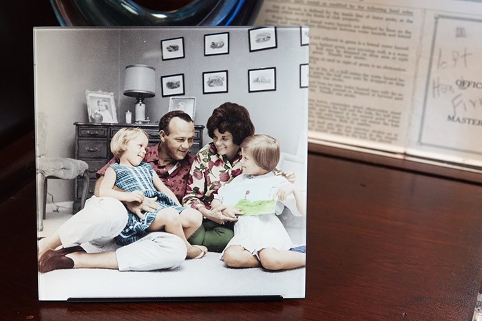 パーマー家の記念写真（PGAツアー） 2024年 アーノルド・パーマー招待byマスターカード 初日 家族写真