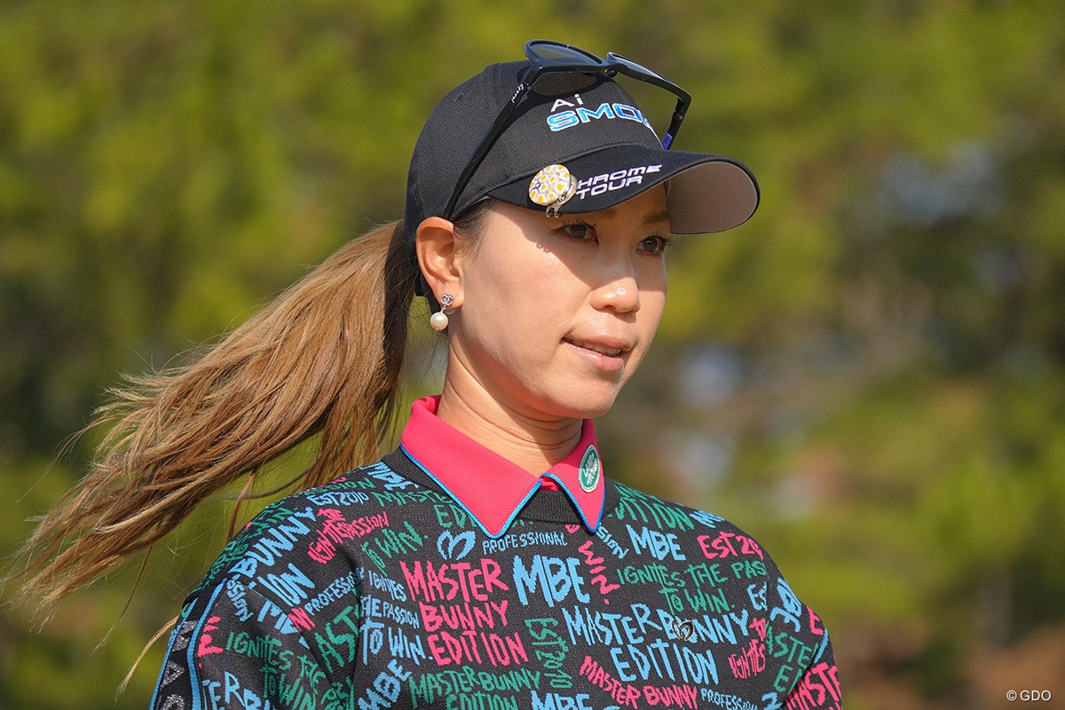 2024年 明治安田レディス ヨコハマタイヤゴルフトーナメント 2日目 上田桃子