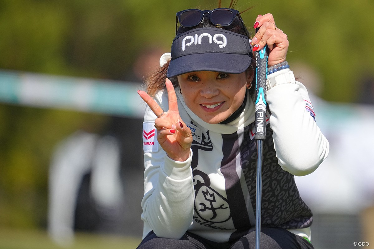 2024年 明治安田レディス ヨコハマタイヤゴルフトーナメント 3日目 藤田かれん