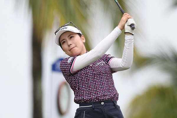 最終ラウンドに伸ばして4日間を終えた西村優菜（Zhizhao Wu/Getty Images）