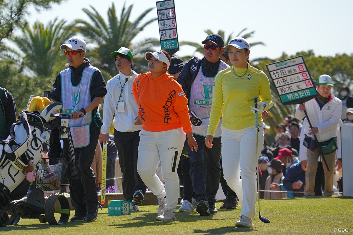 2024年 明治安田レディス ヨコハマタイヤゴルフトーナメント 最終日 小祝さくら 鈴木愛