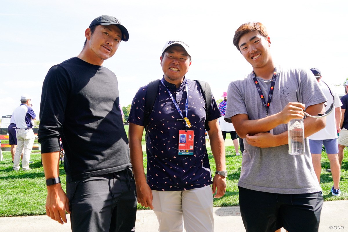 2024年 アーノルド・パーマー招待byマスターカード 岩崎亜久竜 黒宮幹仁コーチ 杉原大河