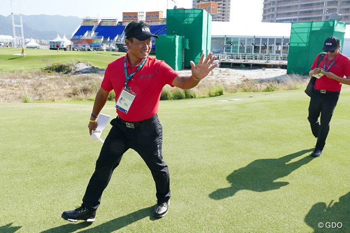 チェ・キョンジュの松山への“信頼”は揺るがない※写真は2016年「リオ五輪」
