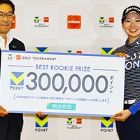 ベストルーキー賞 2024年 Vポイント×ENEOS ゴルフトーナメント 最終日 菅楓華