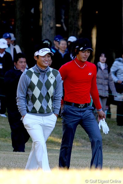 2010年 三井住友VISA太平洋マスターズ 初日 石川遼＆今田竜二