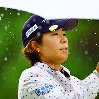 雨がハンパない 2024年 Vポイント×ENEOS ゴルフトーナメント 最終日 穴井詩
