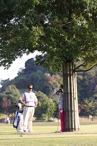 2010年 伊藤園レディスゴルフトーナメント 初日 横峯さくら