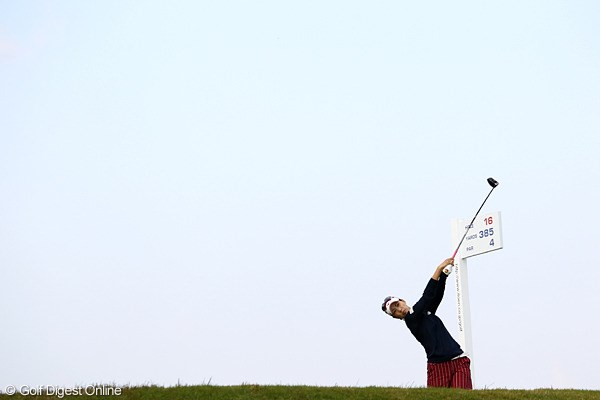 2010年 伊藤園レディスゴルフトーナメント 初日 上田桃子 曇りのち晴れ。今日の天気です。