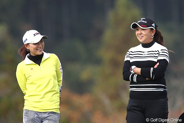 2010年 伊藤園レディスゴルフトーナメント 2日目 佐伯三貴＆横峯さくら