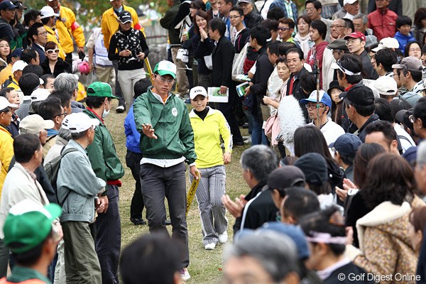 2010年 伊藤園レディスゴルフトーナメント 2日目 横峯さくら