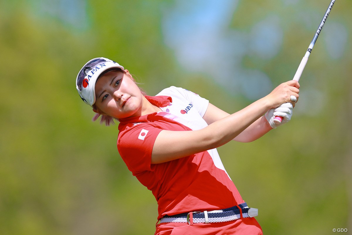 2024年 オーガスタナショナル女子アマチュア 初日 飯島早織