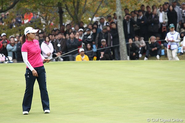 2010年 伊藤園レディスゴルフトーナメント 最終日 横峯さくら