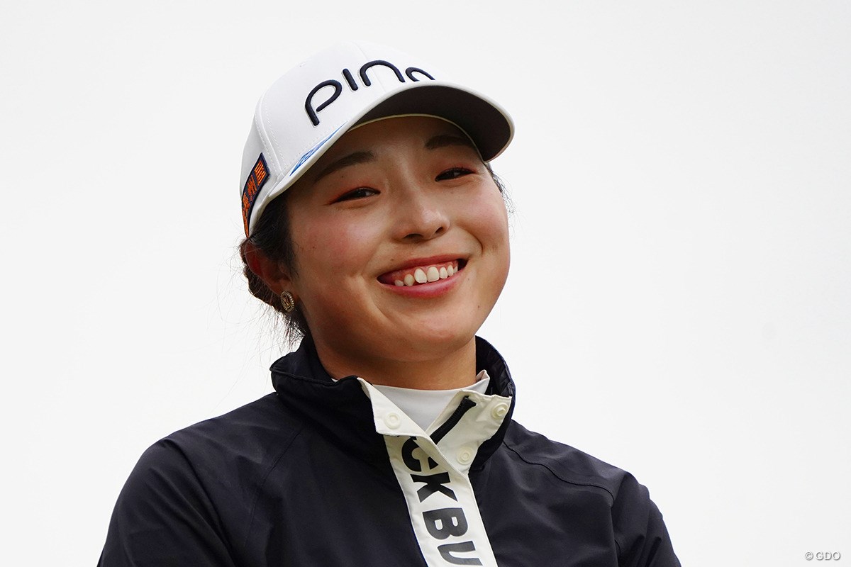 2024年 富士フイルム・スタジオアリス女子オープン 初日 佐久間朱莉