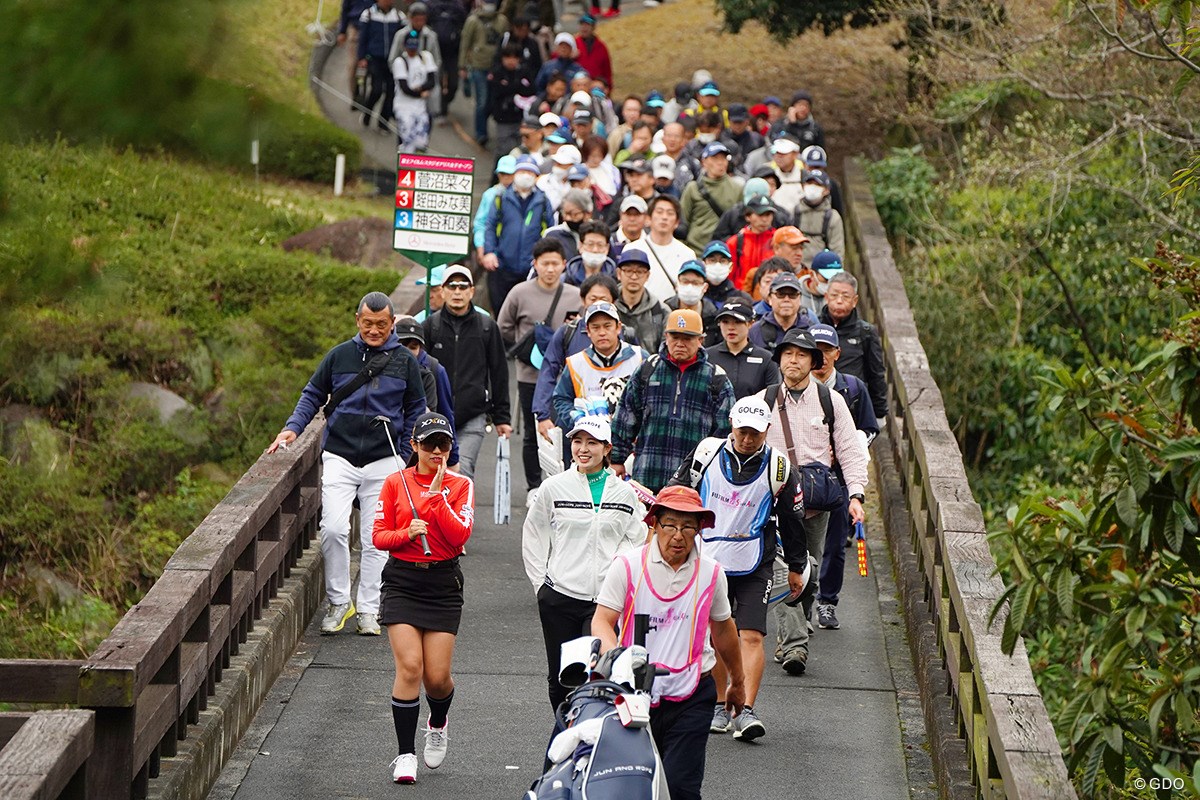 2024年 富士フイルム・スタジオアリス女子オープン 2日目 菅沼菜々 蛭田みな美