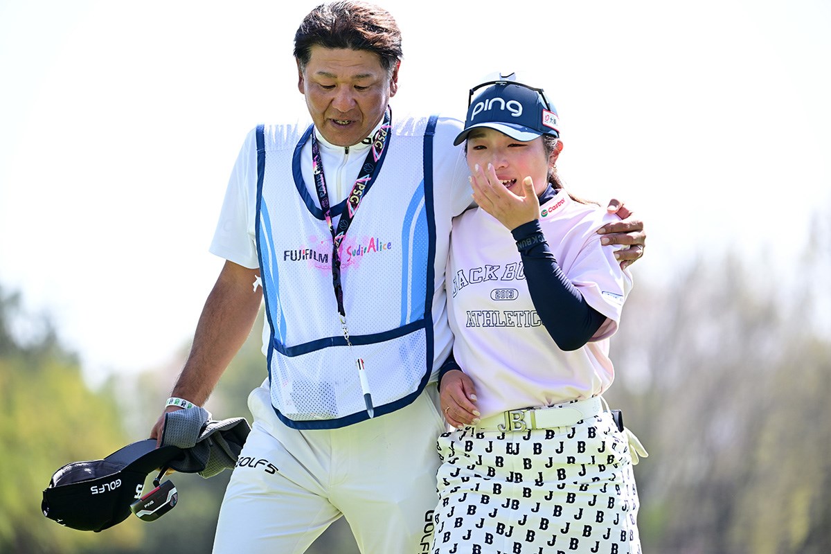 2024年 富士フイルム・スタジオアリス女子オープン 最終日 佐久間朱莉