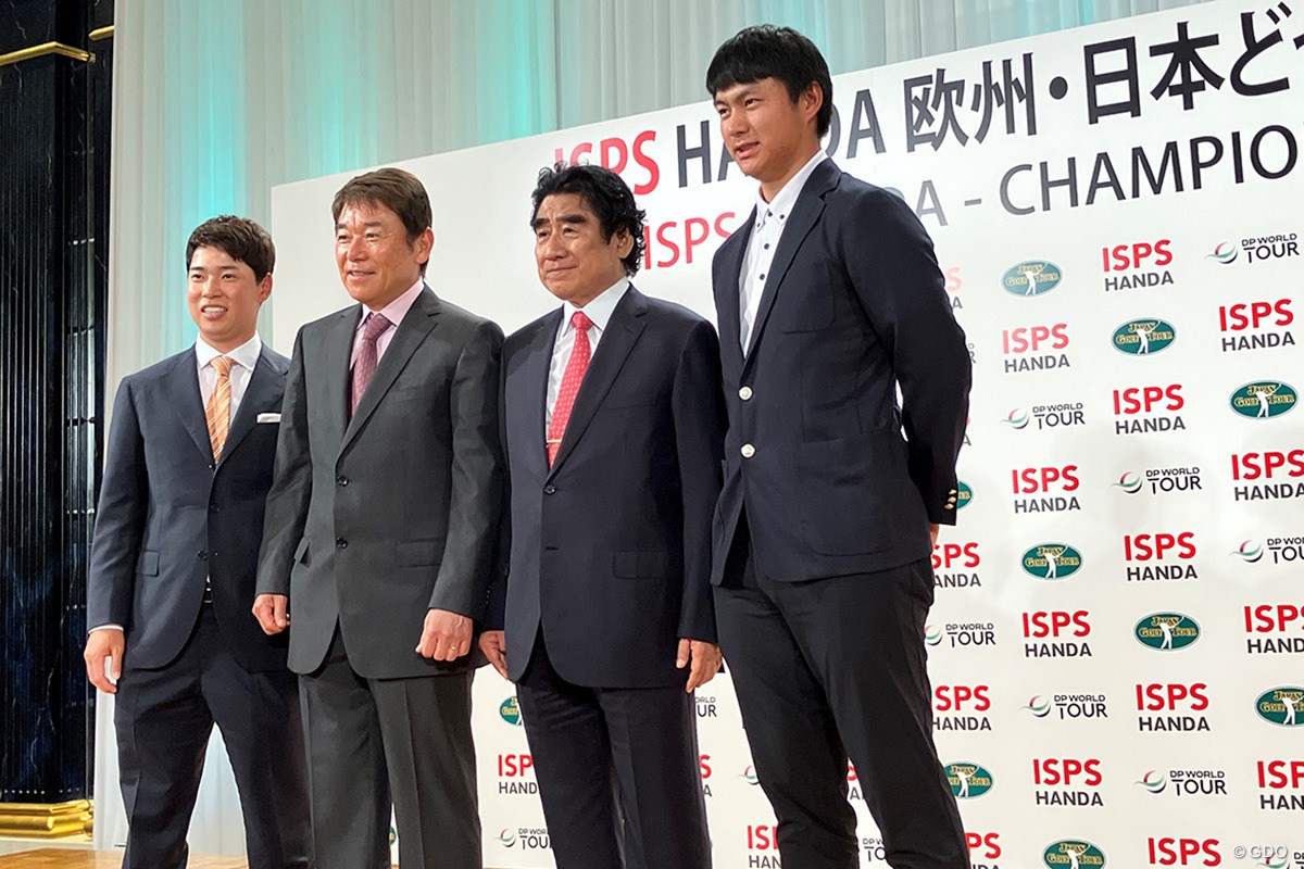 2024年 ISPS HANDA 欧州・日本どっちが勝つかトーナメント！ 事前 桂川有人 尾崎直道 半田晴久 中野麟太朗