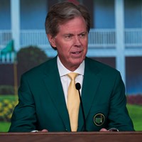 会見に出席したフレッド・リドリー氏（提供：Augusta National Golf Club） 2024年 マスターズ 事前 フレッド・リドリー氏