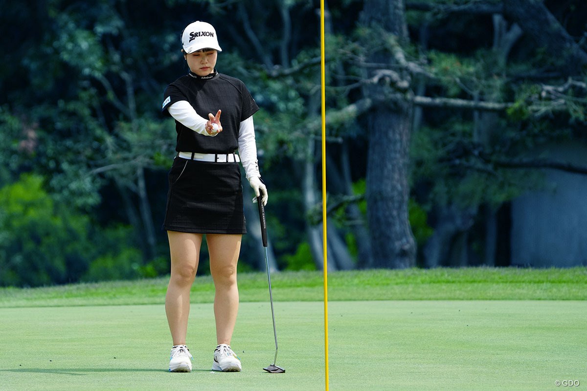 2024年 KKT杯バンテリンレディスオープン 初日 尾関彩美悠