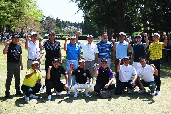 2024年 レジェンドカップゴルフトーナメント シニアプロ ショートコースにシニアプロ15人が集結