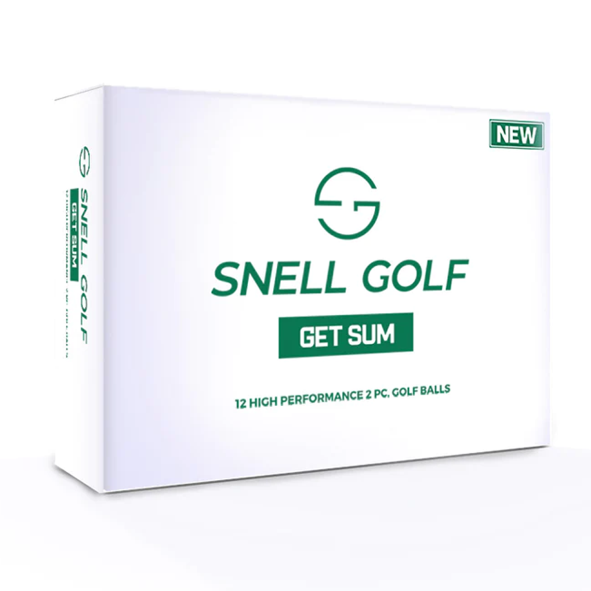 Amazon.co.jp: Snell Golf GET SUM ゴルフボール 12個入り 高