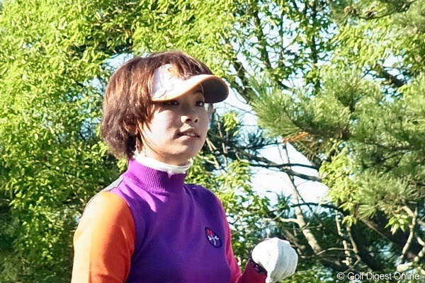 2010年 LPGAツアーチャンピオンシップリコーカップ 森田理香子 フル参戦2年目にしてツアー初優勝を果たした森田理香子（撮影：リコー CX4）