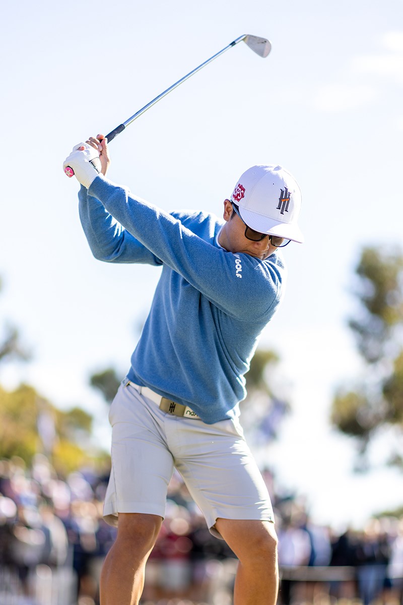 2024年 LIVゴルフ・アデレード 2日目 香妻陣一朗