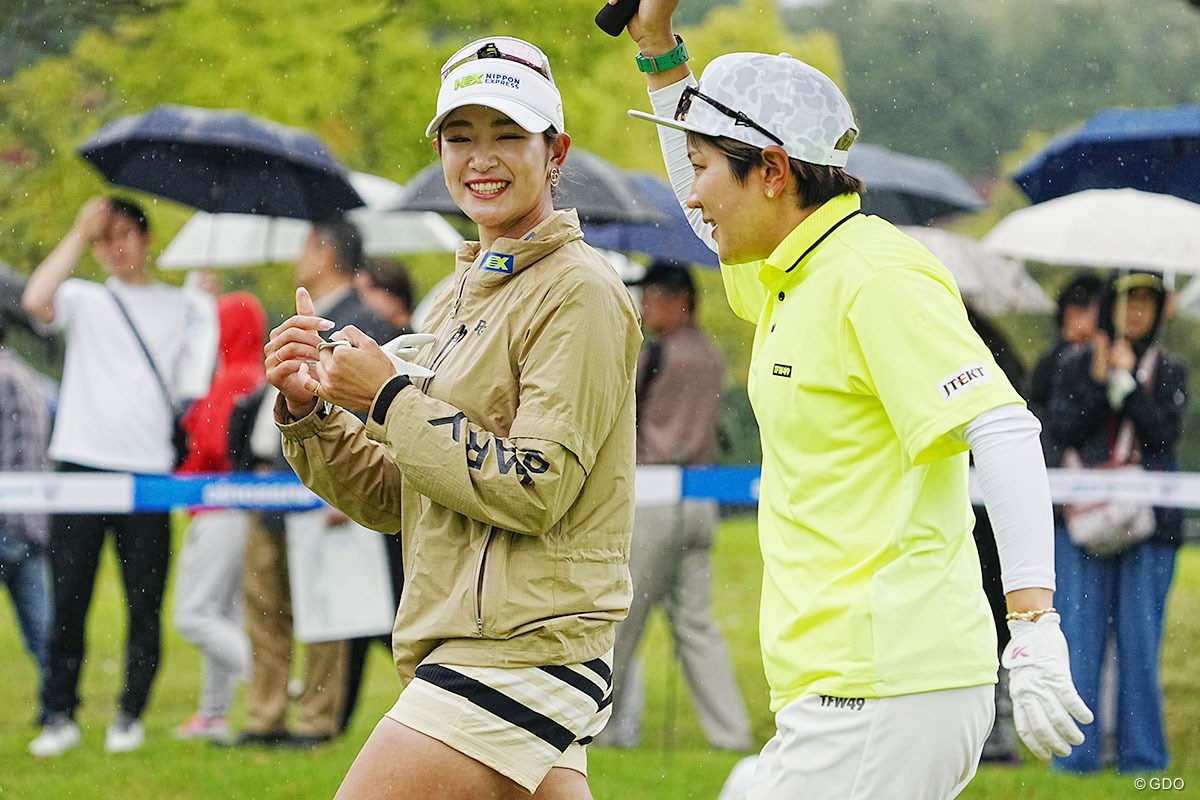 2024年 パナソニックオープンレディースゴルフトーナメント 2日目 原英莉花 成田美寿々
