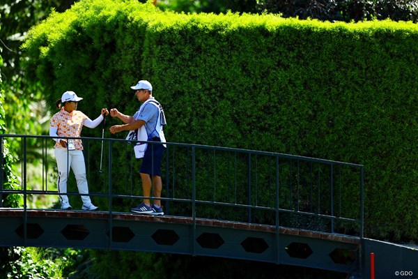 バーディ量産で一気に優勝圏内にジャンプアップ