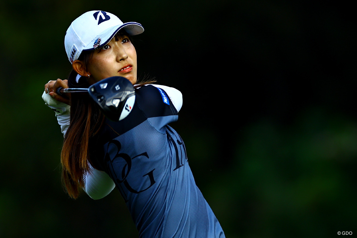 馬場咲希は19位で大会を終えた(写真は2023年住友生命Vitalityレディス 東海クラシック)