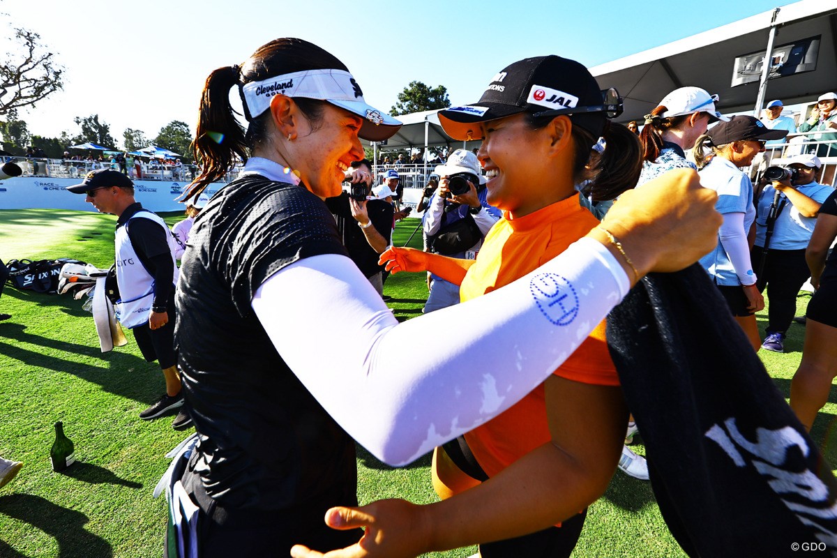 2024年 JMイーグルLA選手権 presented by プラストプロ 最終日 ハンナ・グリーン 畑岡奈紗