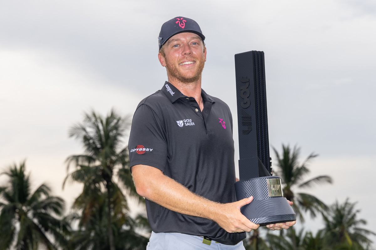 ゴーチがLIV史上初の2大会連続優勝を達成(LIVゴルフ提供)