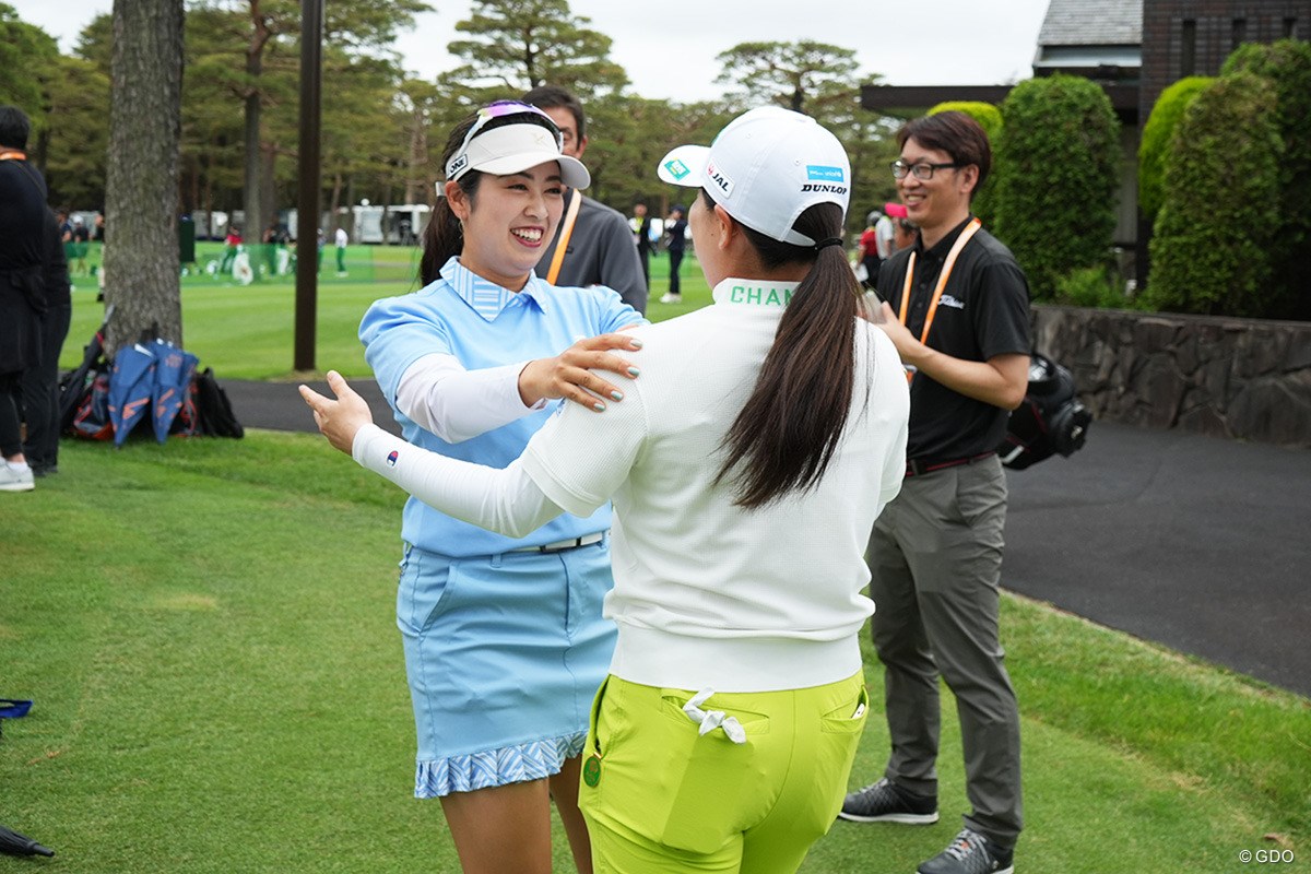 2024年 ワールドレディスチャンピオンシップサロンパスカップ 事前 天本ハルカ 勝みなみ